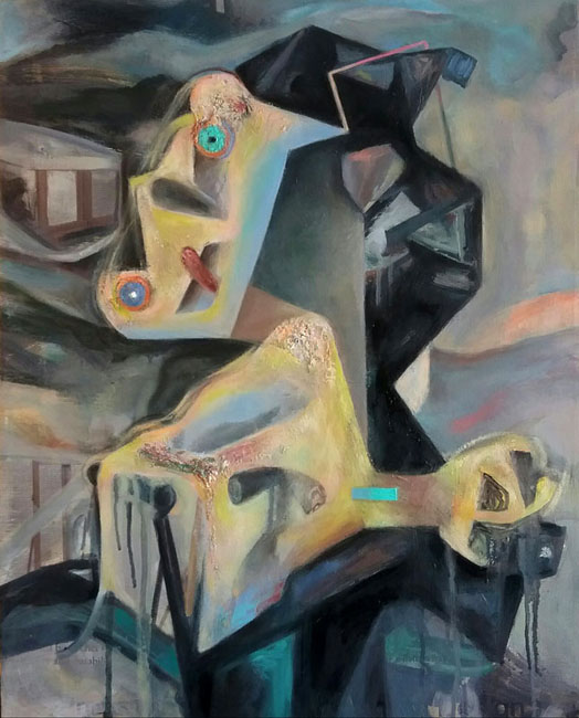 2016, oil on canvas 20x16 inches