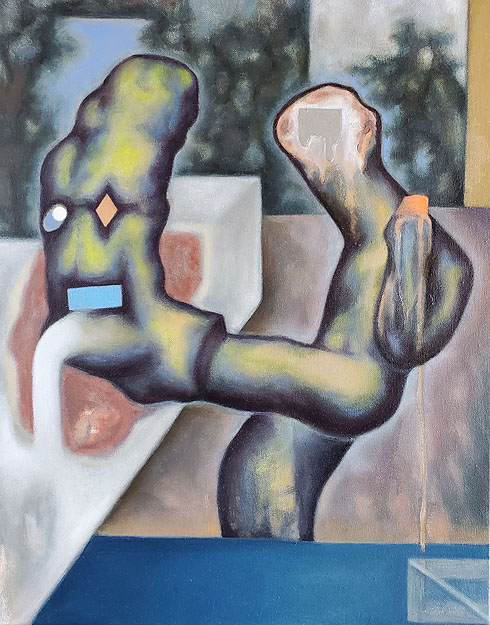 2016, oil on canvas 20x16 inches